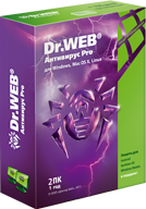 Антивирус Dr.Web Pro (6мес/1ПК)