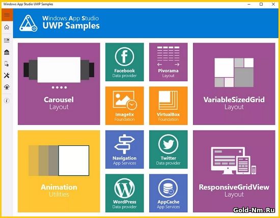 Полноэкранное UWP-приложение в Windows 10